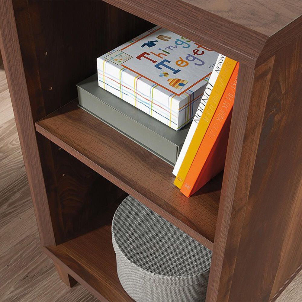 Sauder Willow Place L-Shaped Desk in Grand Walnut, , large