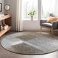 Dalyn Rug Company Trevi TV10 8" Round Pewter Area Rug, , large