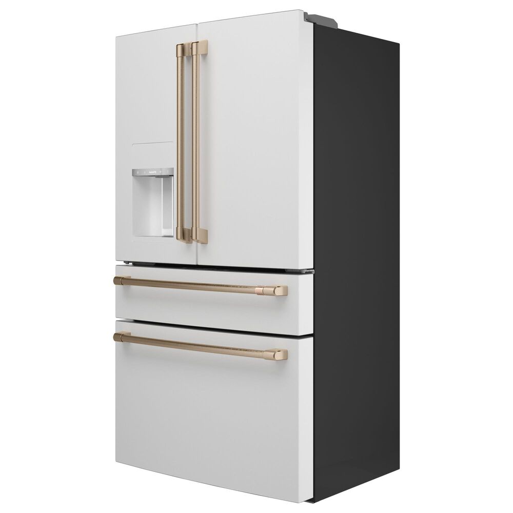 Cafe 22.3 Cu. Ft. 4-Door French Door Refrigerator in Matte White, , large
