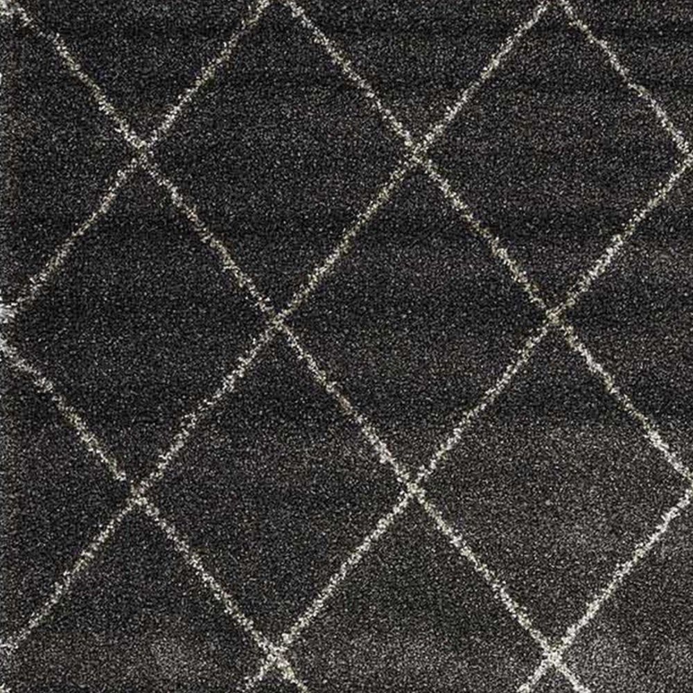 Nourison Brisbane BRI03 8'2" x 10' Charcoal Area Rug Nebraska