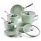 Circulon 10-Piece Ceramic Nonstick Cookware Set in Sage, , large