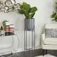 Maple and Jade 42" Dome Planter with Removable Stand in Gray, , large