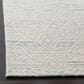 Safavieh Marbella Diamond Geometric 3" x 5" Light Blue and Ivory Area Rug, , large