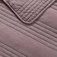Hallmart Collectibles Sierra 3-Piece King Coverlet Set in Eggplant, , large
