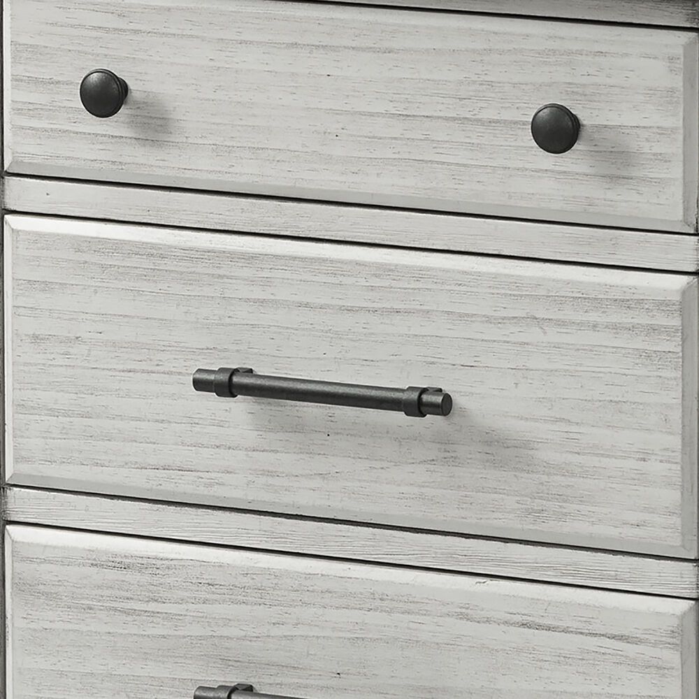 Eastern Shore Timber Ridge 2 Drawer Nightstand in Weather White and Sierra Brown, , large