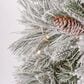 The Gerson Company 4" Pre-Lit Artificial Christmas Tree in Green, , large