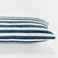 Napa Home and Garden Gideon 12" x 22" Indoor/Outdoor Lumbar Throw Pillow in Dark Blue, , large