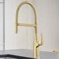 Blanco Rivana Semi Pro Kitchen Faucet 1.5 GPM in Satin Gold, , large