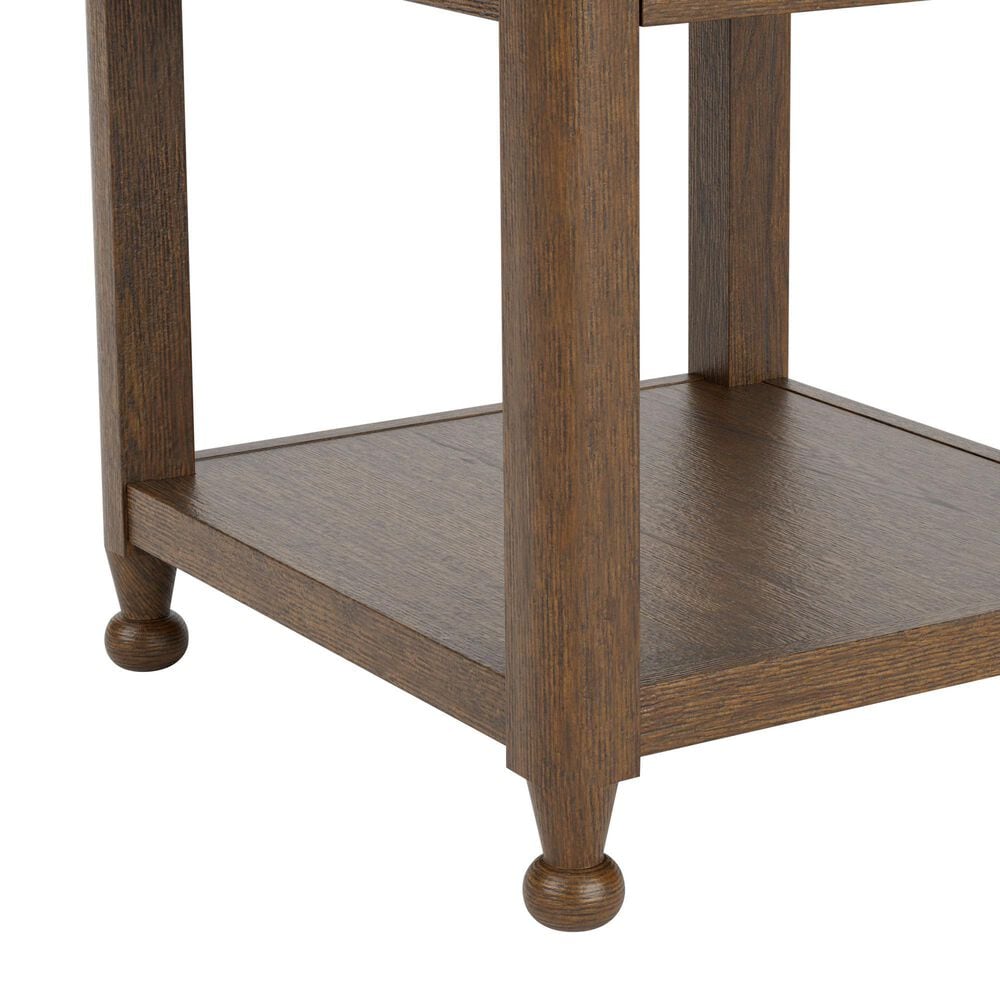 Riverside Furniture Calhoun End Table in Whiskey Oak, , large