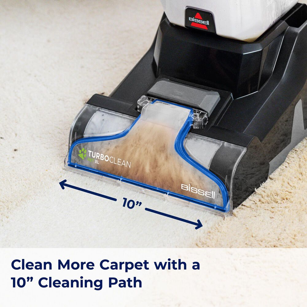 Bissell TurboClean Pet XL Upright Carpet Cleaner in Black and Cobalt Blue, , large