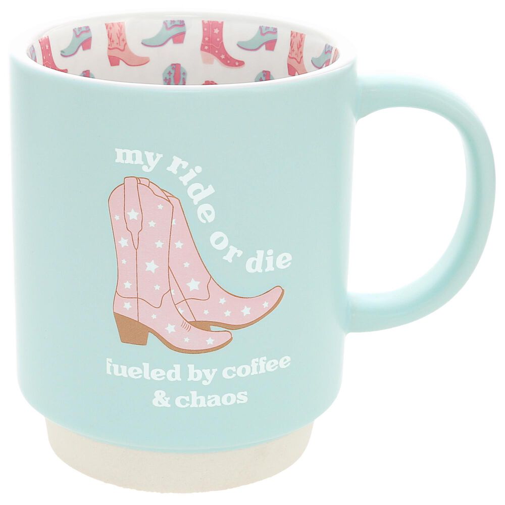 Pavilion 15 oz Ride or Die Mug in Blue, , large