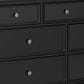 Ashley Lanolee 4-Piece Queen Bedroom Set in Black, , large