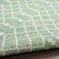 Nourison Positano Southwestern Blue and Green 5" x 7" Indoor/Outdoor Area Rug, , large