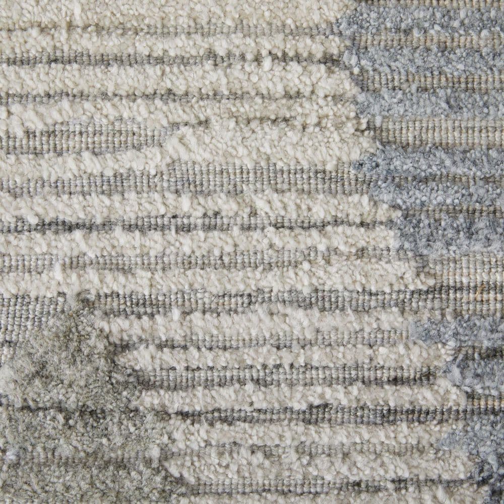 Feizy Elias 5&#39; x 8&#39; Ivory and Blue Area Rug, , large