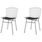 Dayton Madeline 2-Piece Chair with Seat Cushion Set in Charcoal Grey/Black, , large