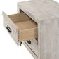 Crown Mark Valor 2-Drawer Nightstand in Light Gray, , large