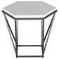 Steve Silver Cara End Table in White, , large
