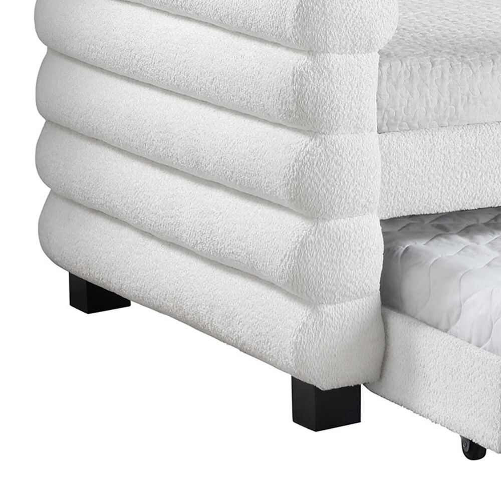 Pacific Landing Patricia Daybed with Trundle in White, , large