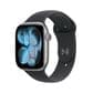 Apple Watch Series 11 (GPS) 46mm Space Gray Aluminum Case with Black Sport Band - M/L - Space Gray - (2025)(Pre-Order), , large