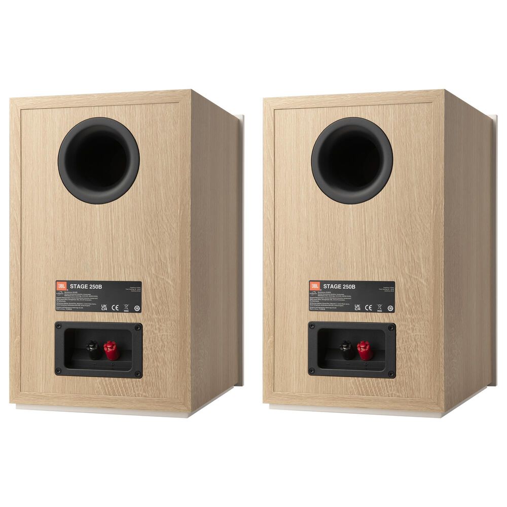 JBL Stage 2 5&quot; 2-WayBookshelf Loudspeaker in Latte &#40;Set of 2&#41;, , large