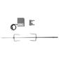 TYTUS 36" Rotisserie Kit with Motor Cooking Accessory in Stainless Steel, , large