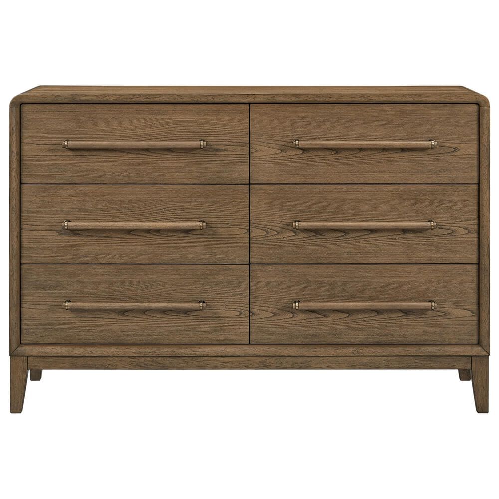 Sterling Timber Elure 4 Piece Twin Panel Bedroom Set in Latte, , large