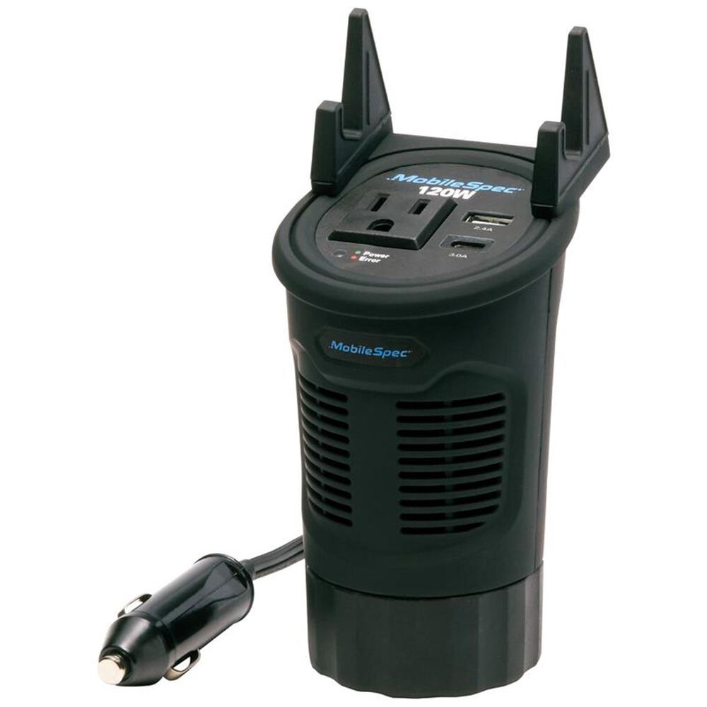 MobileSpec 120W Cup Power Inverter, , large