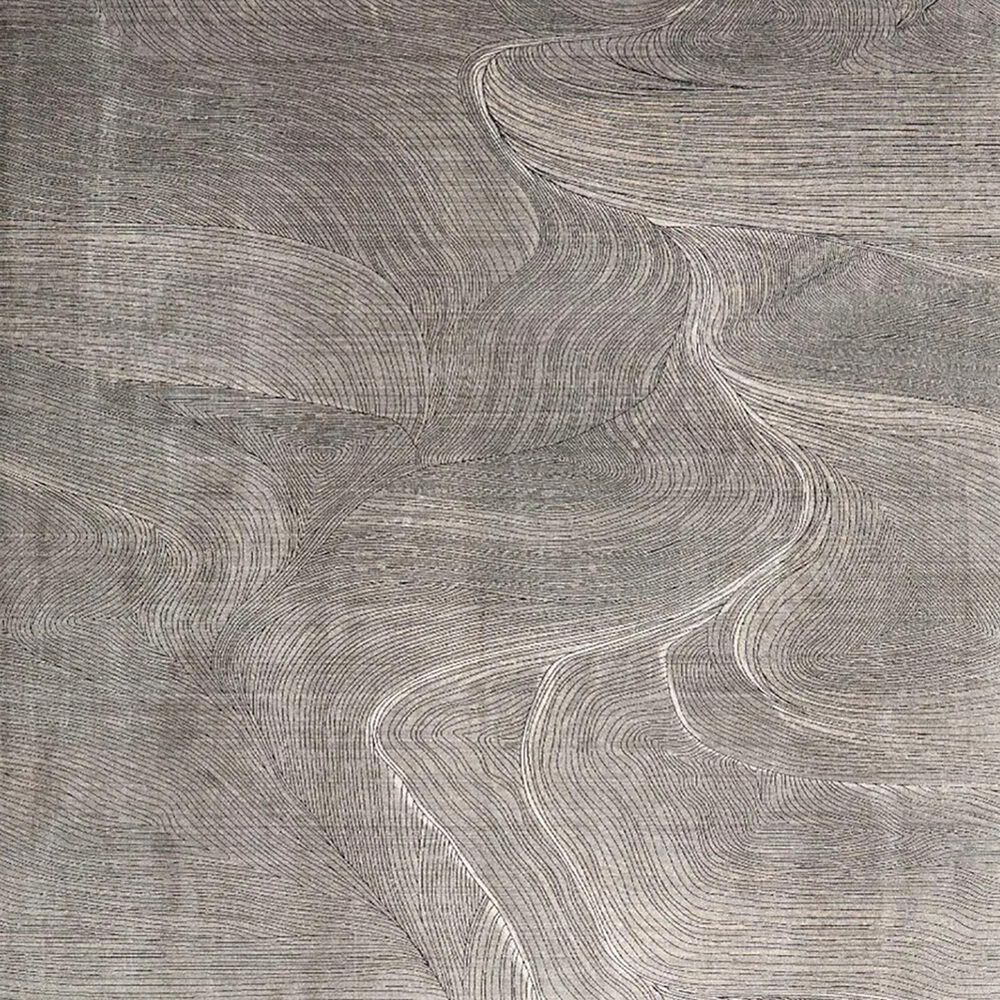 Nourison Balian 5&#39;3&quot; x 7&#39;3&quot; Grey Area Rug, , large