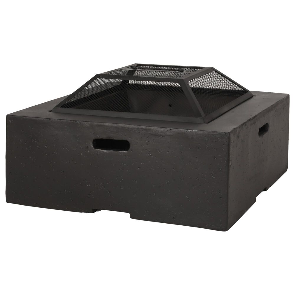 Noble House Berwick Firepit in Dark Gray, , large