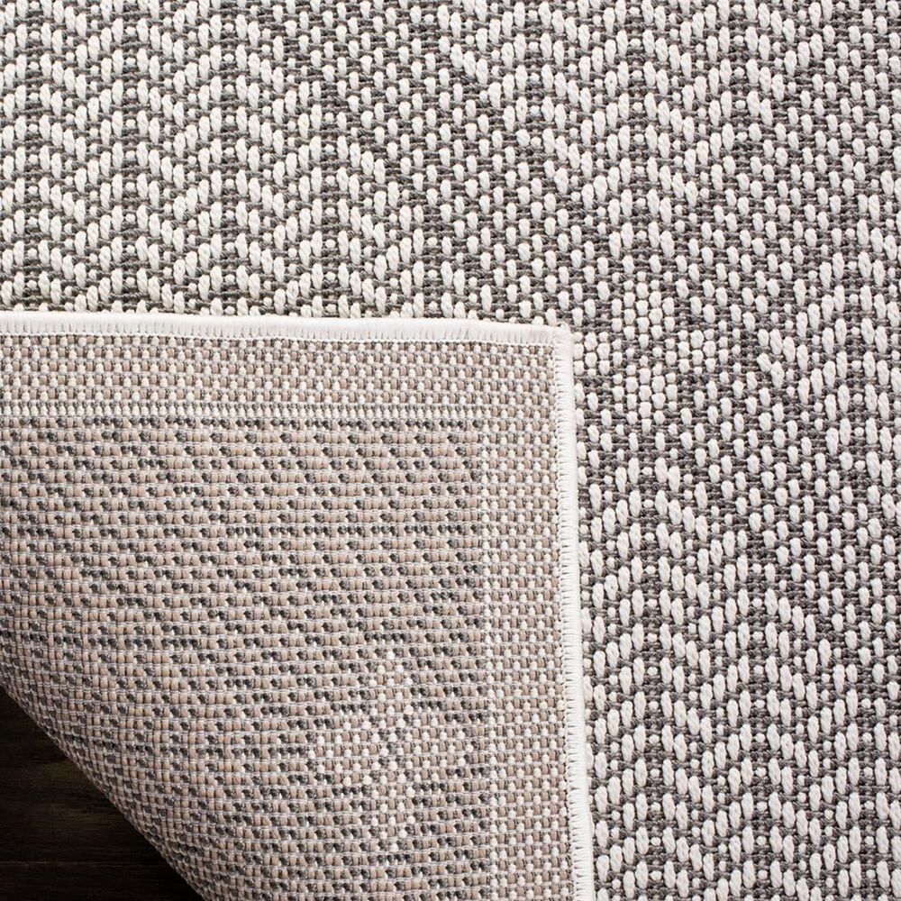 Safavieh Bermuda 2&#39; x 10&#39; Cream and Grey Indoor/Outdoor Performance Runner, , large