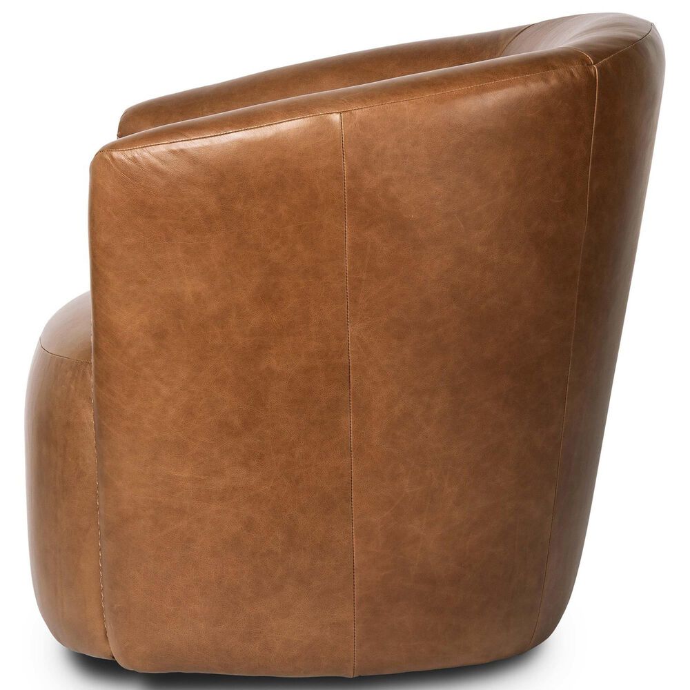 Four Hands Salena Swivel Chair in Sonoma Chestnut, , large