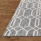 Feizy Belfort Charcoal and Ivory 10" x 14" Area Rug, , large