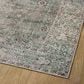 Chris Loves Julia x Loloi Jules 2" x 5" Emerald and Antique Ivory Runner, , large