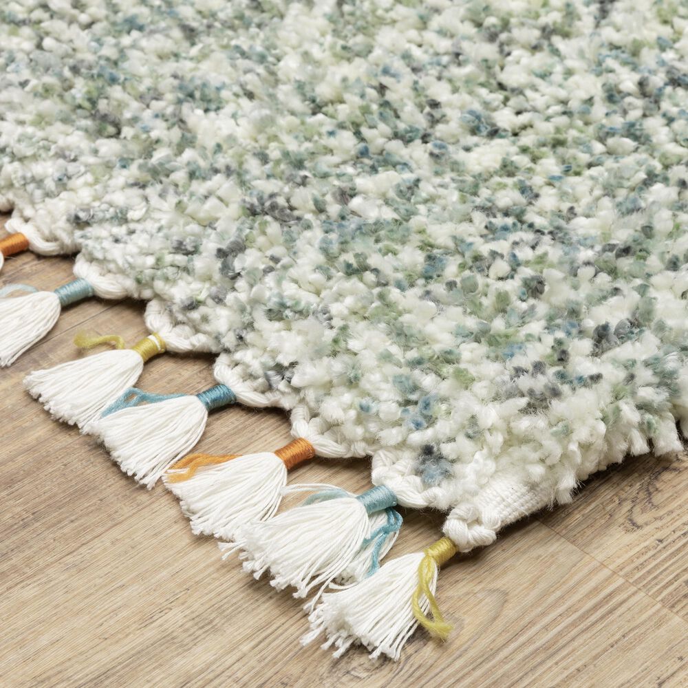 Oriental Weavers Axis 2&#39;3&quot; x 7&#39;6&quot; Blue Runner, , large
