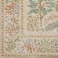 Loloi Canopy Peacock Forest Cream 7"6" Round Area Rug, , large