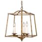 Golden Lighting Athena 3-Light Pendant in Grecian Gold, , large