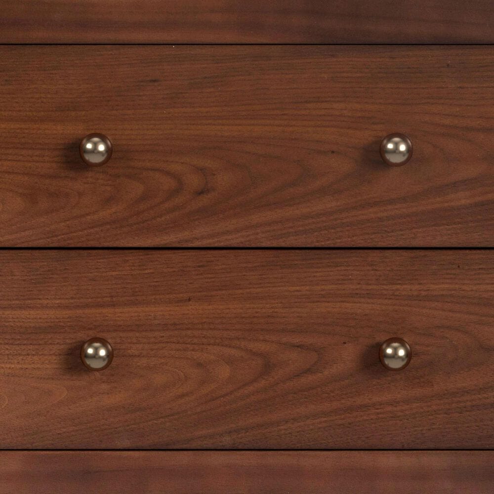 Butler Specialty Company Nora 2 Drawer Nightstand with Open Shelf in Walnut, , large