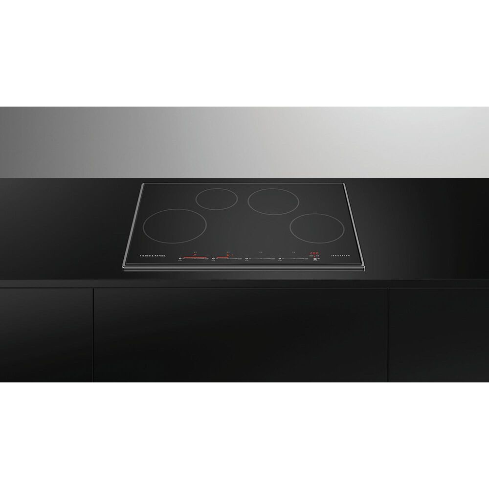 Fisher &amp; Paykel 30" Professional Induction Cooktop with 4-Zone in Black, , large