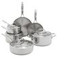 Green Pan Valencia Pro 10-Piece Uncoated Cookware Set in Stainless Steel, , large