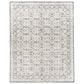 Surya Louvre Black, Ivory and Cream 9" x 12" Area Rug, , large
