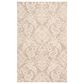 Feizy Belfort 2" x 3" Taupe and Ivory Area Rug, , large