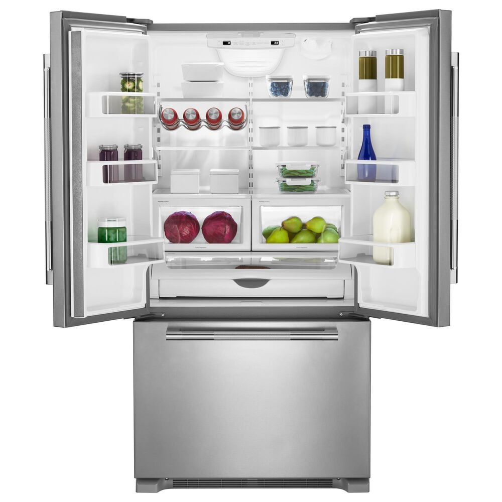 JennAir 21.9 Cu. Ft. 3-Door French Door Refrigerator in Stainless Steel, , large