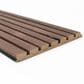 Paramount Castle Oak and Black 11.8" x 109" Wall Panel, , large