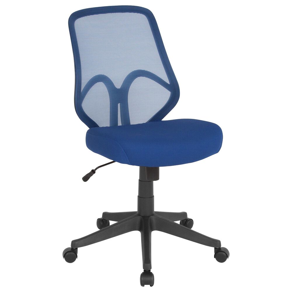 Flash Furniture Salerno Office Chair in Blue, , large