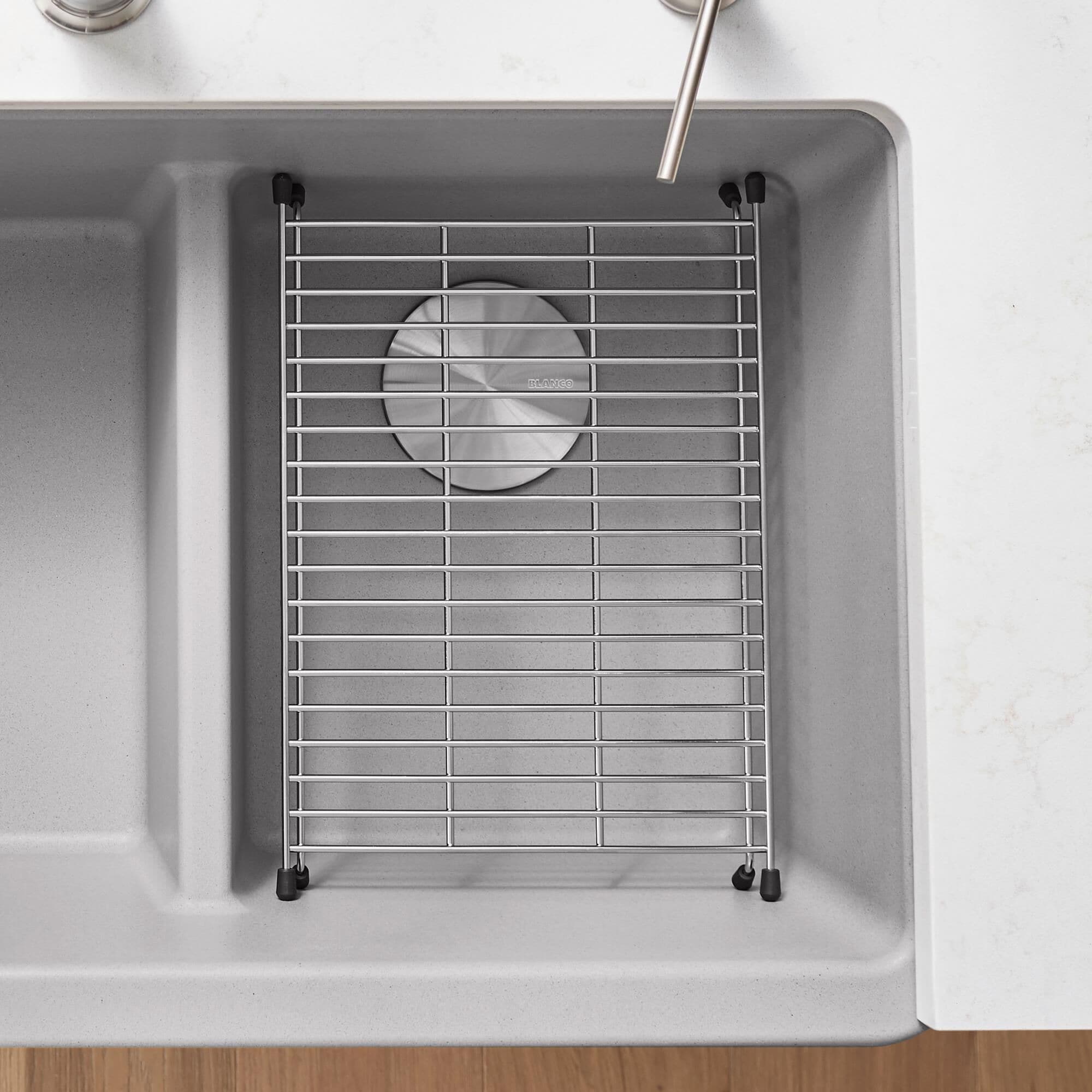 Blanco Ikon Floating Sink Grid for 30 Sinks in Stainless Steel NFM