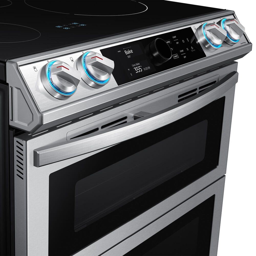 Samsung 6.3 Cu. Ft. Slide-In Dual Door Induction Range with Wi-Fi and Air Fry in Stainless Steel, , large