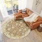 Dalyn Rug Company Hatay 8" Round Paprika Area Rug, , large