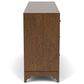 Riverside Furniture Calhoun 5-Piece King Panel Bedroom Set in Whiskey Oak, , large