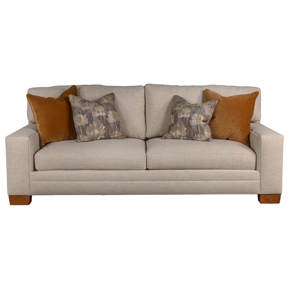 Lexington Furniture Bedford Stationary Sofa in Tan, , large