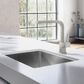 Blanco Quatrus 25" R15 Single Bowl Undermount Kitchen Sink in Refined Brushed, , large